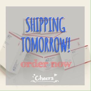 Shipping tomorrow! :)