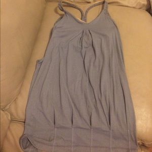 Lululemon shirt with connected bra attached.