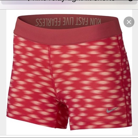 Nike relay tight shorts