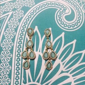 Turquoise Dangly Earrings