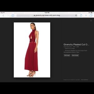 Givenchy pleated gown 👀💃🏽😁 make an offer . NWT