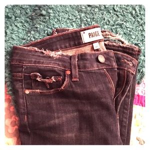 Paige brand straight leg jeans