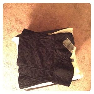 JUST REDUCED! Stunning Black Lace Bebe Corset