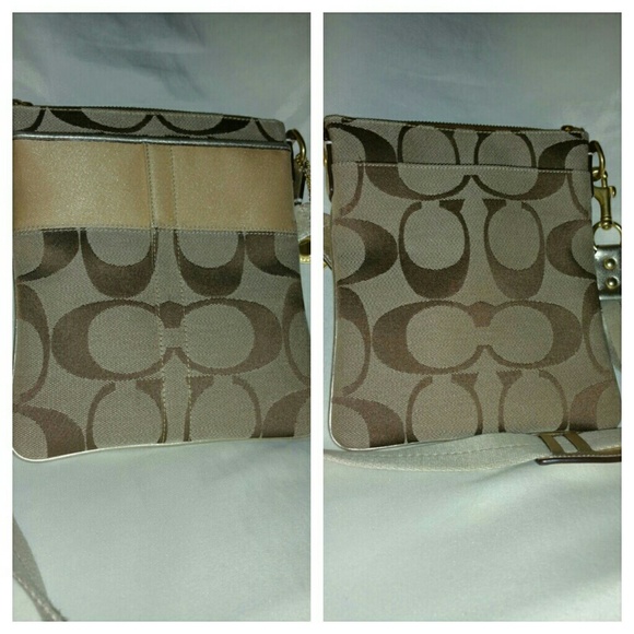 **SOLD ** Authentic Coach Crossbody & Coin Purse - Picture 2 of 4