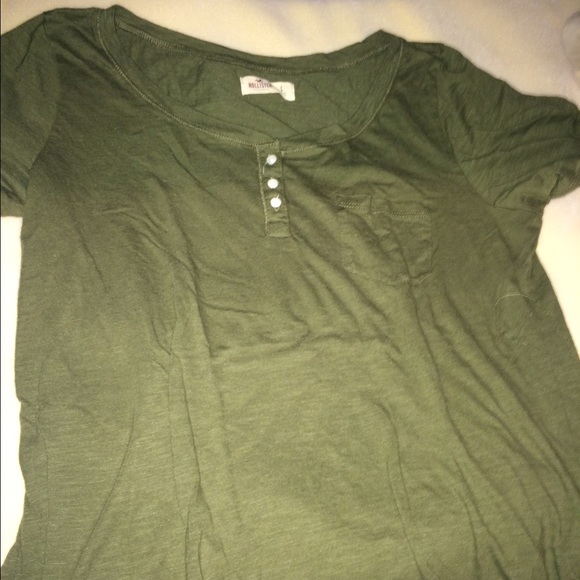 Hollister Olive Green Shirt