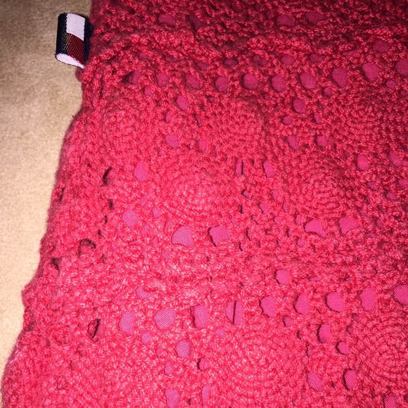 ⭐️ BOGO! Red Tommy Jeans Crochet Skirt - Picture 4 of 4