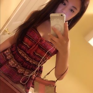 Cute peplum style top