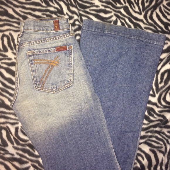 Seven for all mankind jeans dojo style size 24