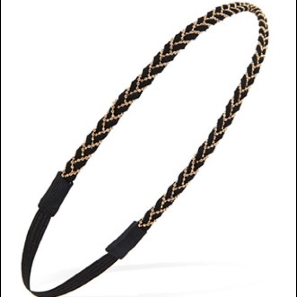 Cute Black & Gold Headband