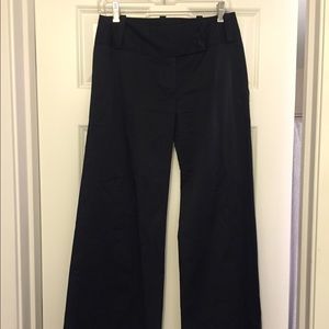 BCBG wide leg trouser pants black size 2