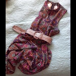 Colorful geometric dress