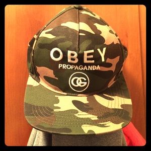 OBEY camo hat