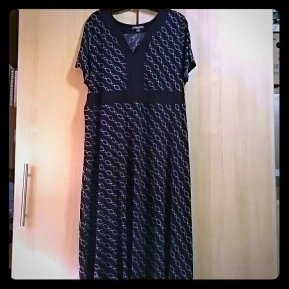 Purple dress, perfect for any office!