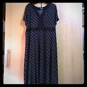 Purple dress, perfect for any office!