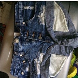 One teaspoon denim shorts size 22