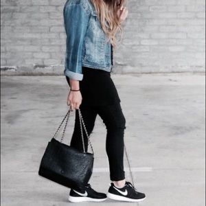 Rosheruns Nike, black & silver