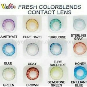Contact Lenses 2 greens