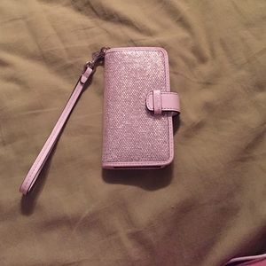 Coach wallet wristlet phone case