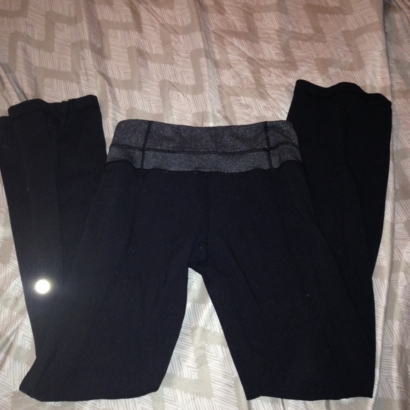 Black Bootcut Reversible Band