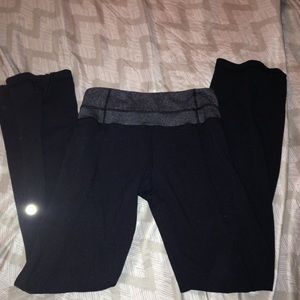 Black Bootcut Reversible Band