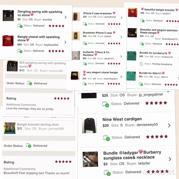 💖Thank you all loves for the 5 star rating💖
