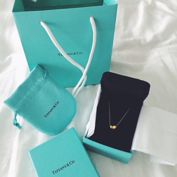 Tiffany & Co. Jewelry - Authentic Tiffany & co Elsa peretti gold bean