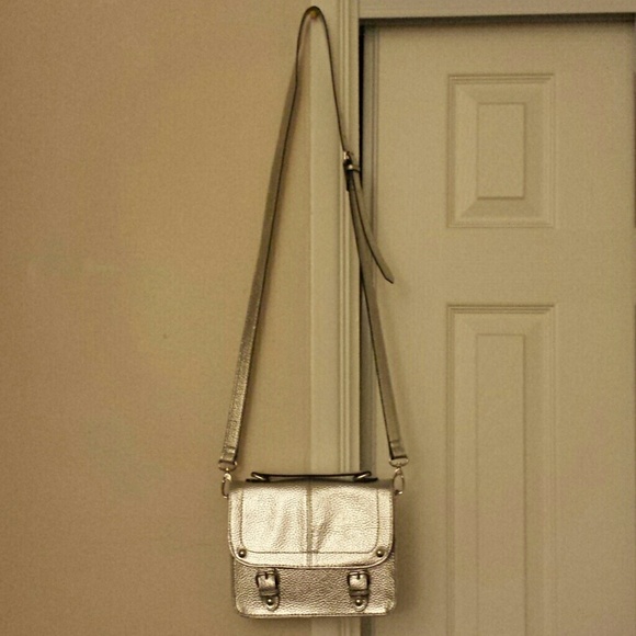 Silver metallic bag - Picture 1 of 4