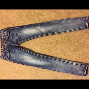 Size 25 rock revival skinny jean
