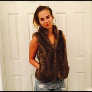 Michael Kors Faux Fur Vest