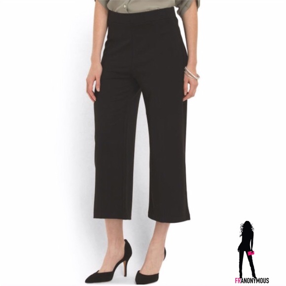 Thalian Pants - Thalian Black Gauchos