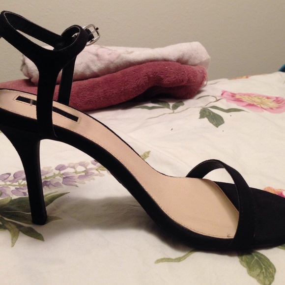 black heels