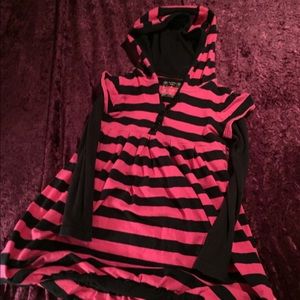 Children's Hooded, Lined Dress