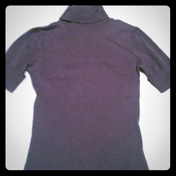 Grey turtle neck sweater