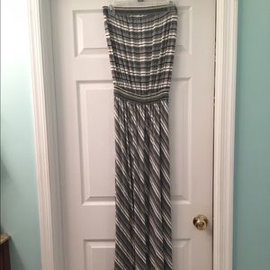Strapless dress