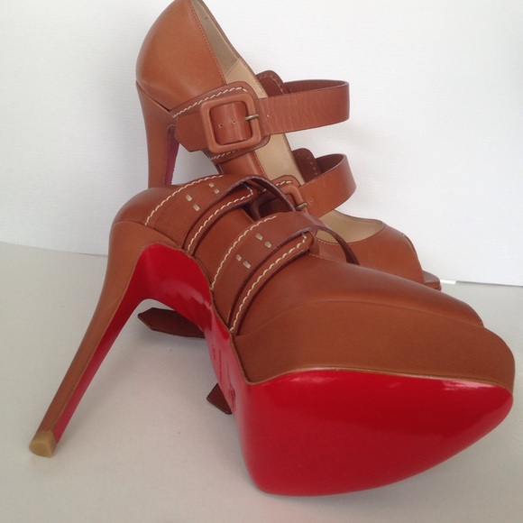 SOLD Christian Louboutin Bikiki Leather Mary Jane - Picture 3 of 4