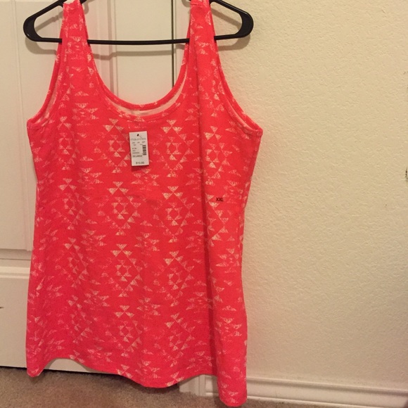 Brand new coral tank top