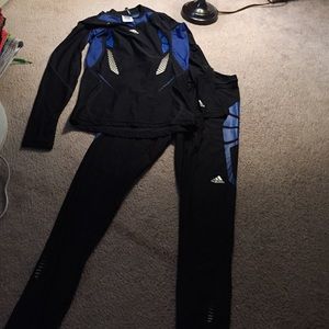 Adidas workout outfit