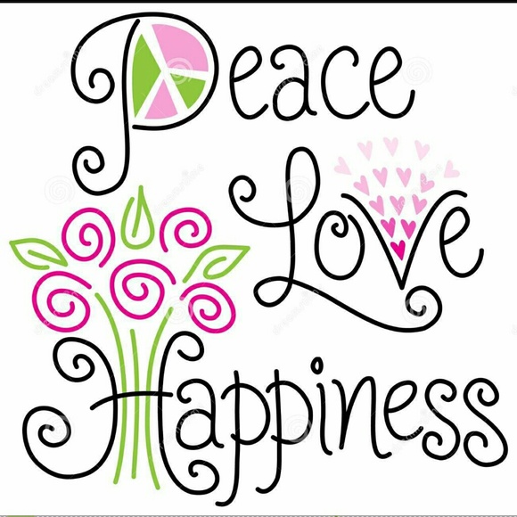 Peace love and happiness