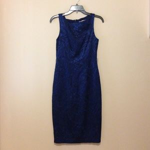 Cache dress - navy