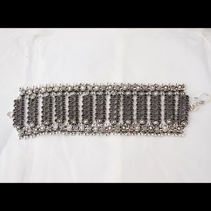 Silver plated bracelet