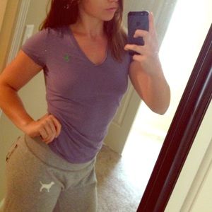 Lavender Ralph Lauren polo sport v neck