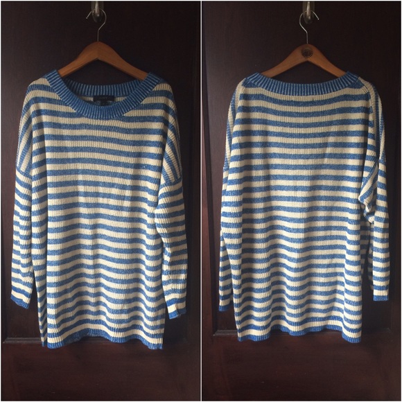 ✖️SOLD✖️J. Crew | Striped pullover sweater - Picture 2 of 4