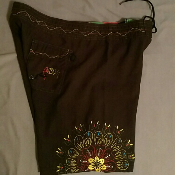 Rusty female board shorts