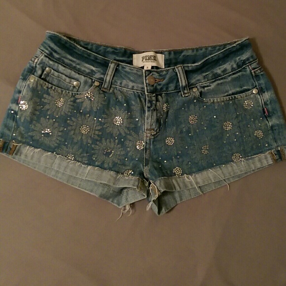 Victoria Secret Pink daisy duke shorts