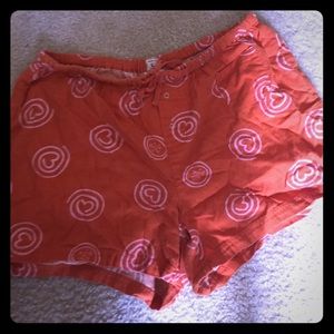 Life is good sleep shorts - size large
