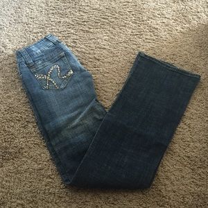 Flared jeans