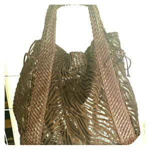 Brown handbag