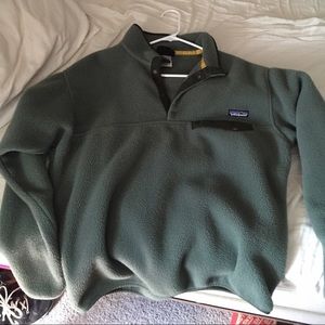 Patagonia synchilla snap t pull over