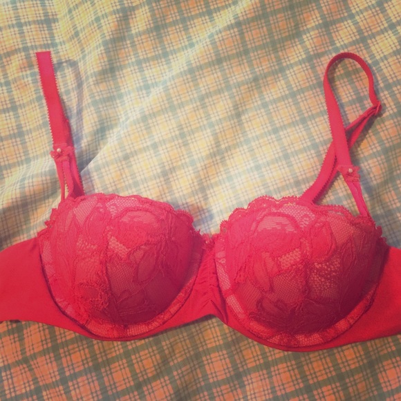 Victoria secret salmon pink like new bra.