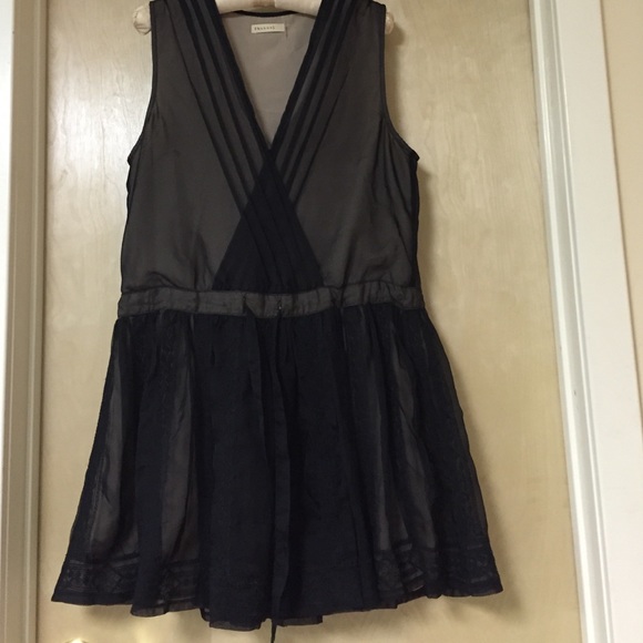 ANGL little black cocktail dress